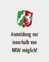 Anmeldung nur aus Nordrhein-Westfalen