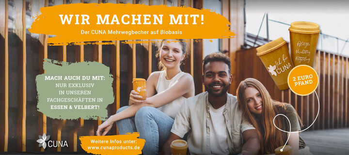 Der CUNA To Go Becher