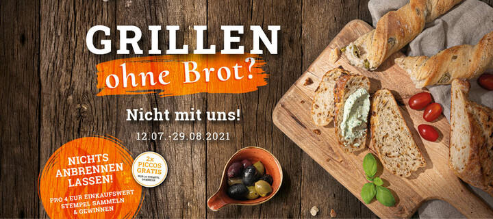 Grillen ohne Brot? Nicht mit uns!