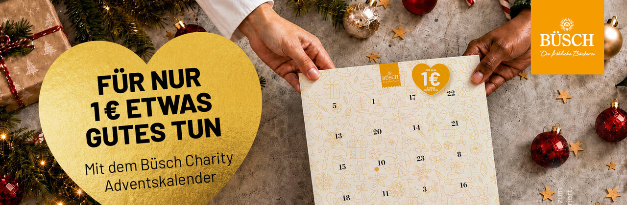 Adventskalender 2026 der Bäckerei Büsch Adventskalender 2026 der Bäckerei Büsch