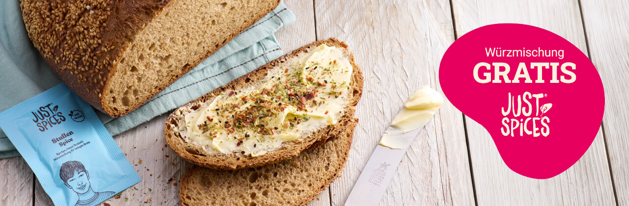 Tims Schlummerkruste trifft Just Spices Tims Schlummerkruste trifft Just Spices