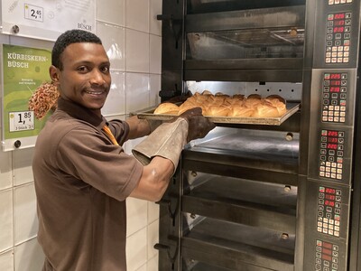 Bäckereifachverkäufer Ousmane Diallo
